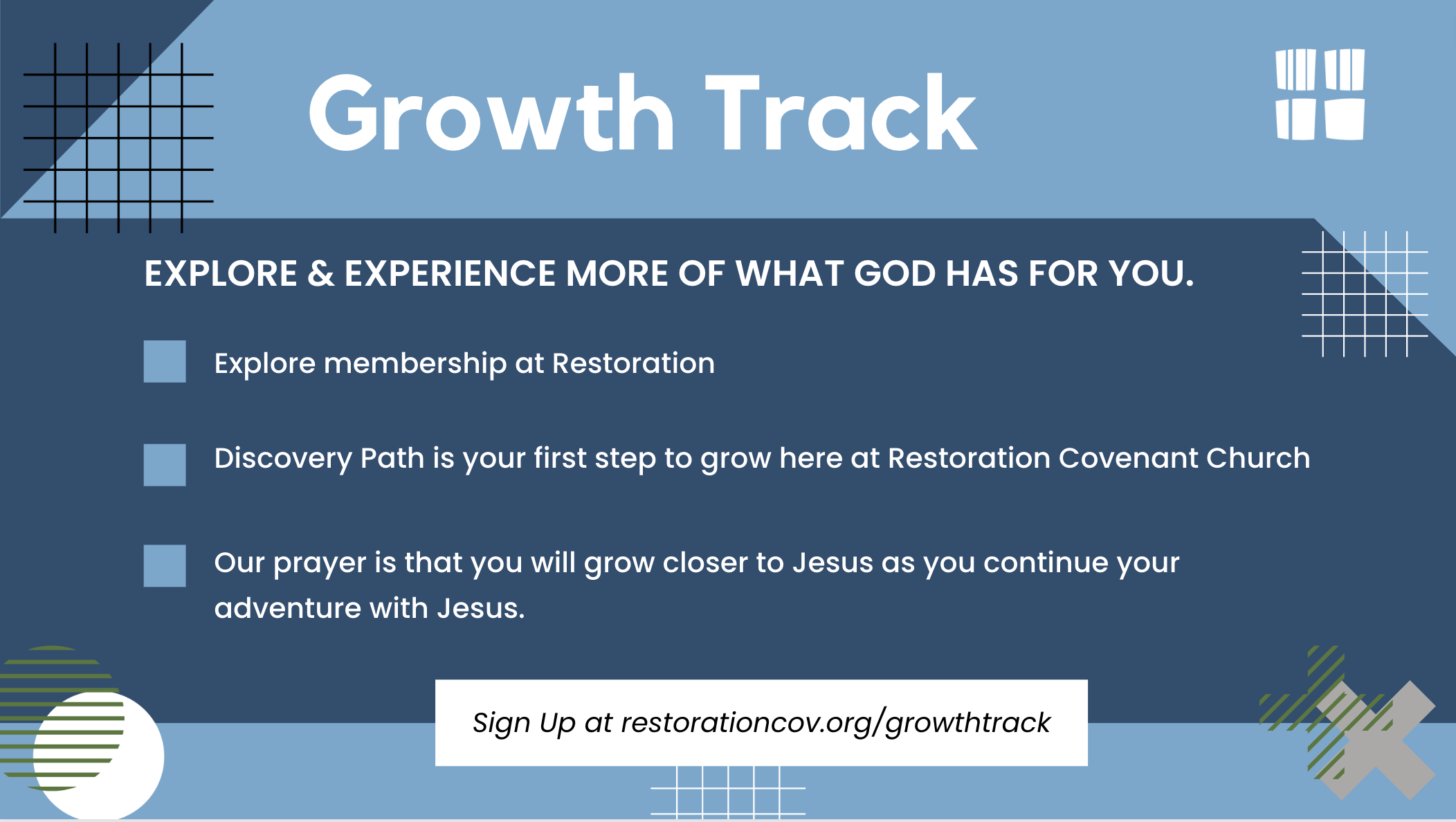 Restoration Growth Track